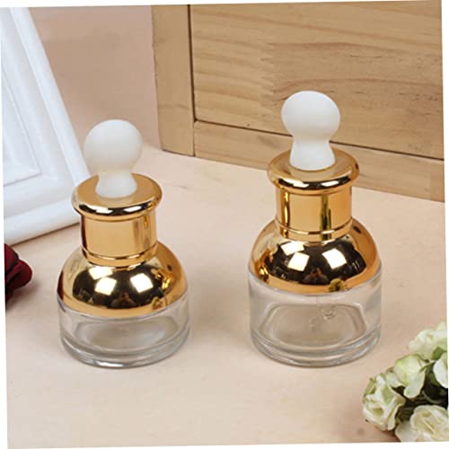 ADOCARN 18 Pçs Garrafas Portáteis Frascos Dispensador Conta-Gotas Perfume Mini Amostra Vidro Recarre