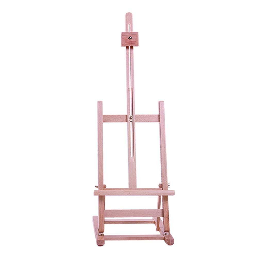 CWCQGH Easel Art Wood Table Easel Sketch Board Desktop Painting Easel Stand Display at Weddings Artists Craft Box (Easel S)