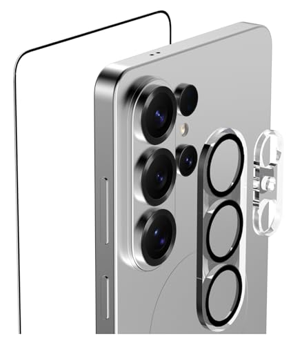 �yRAPTIC�z Galaxy S26 Ultra �Ή� �t�B���� 2�_ �Z�b�g �t�� �{ �J�����ی� �K���X�t�B���� �w�� �C�A �� �h�~ �ی�K���X 9H �K���X �g�p �J�o�[ [ GalaxyS26Ultra �M�����N�V�[S26 Ultra SM-S