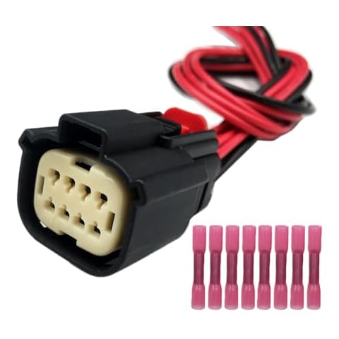 LIZAPUS Headlights Connector Wiring Harness Plug Compatible with Chevrolet Silverado 1500 2019-2021 Front 84492799, 84989877, 84621850 Cover