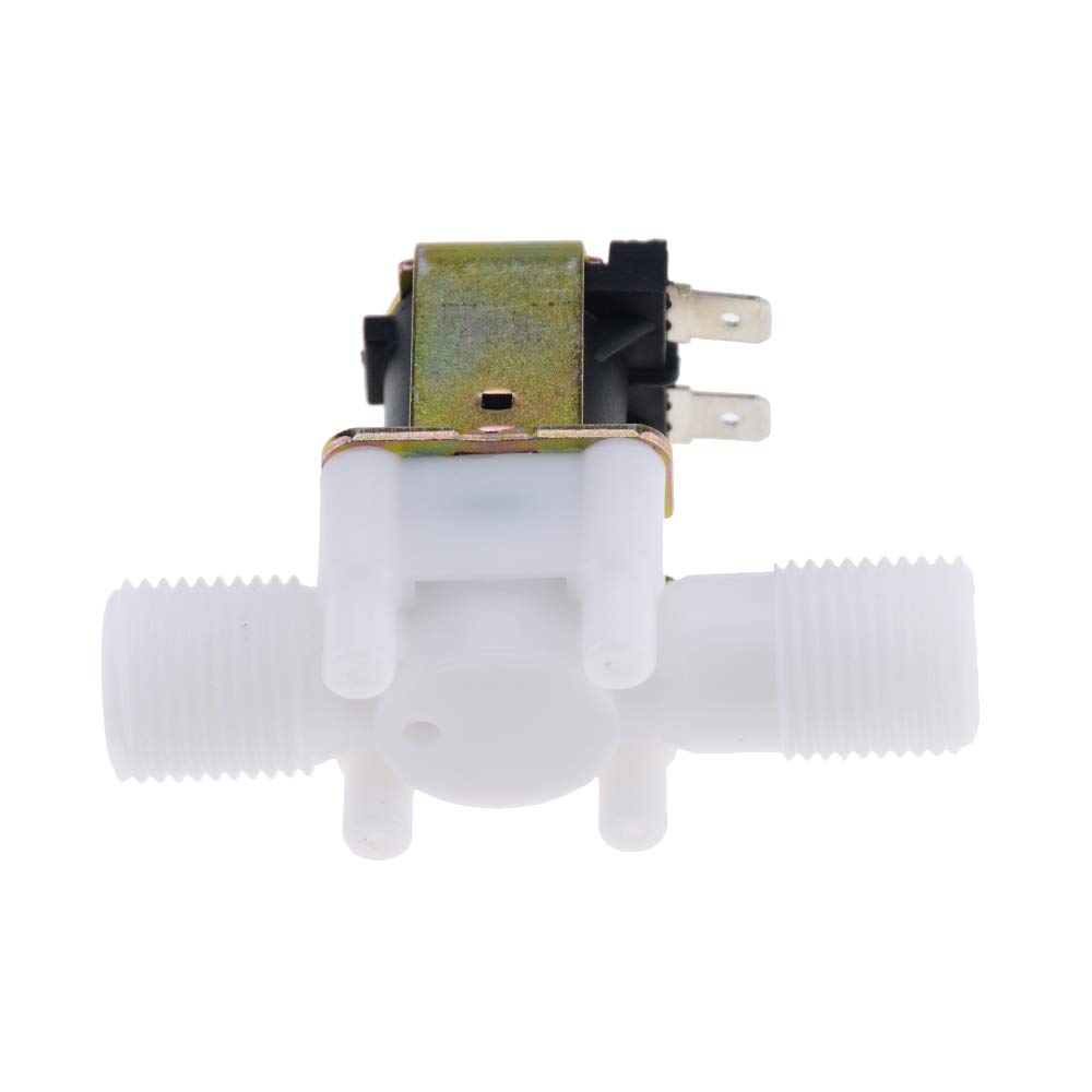 ，Válvula solenoide unidireccional normalmente cerr Dispensador magnético de agua potable, controlador de presión neumático, interruptor de 1/2" CC, 12 V/24 V(Dc 24v)