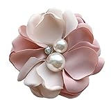 Donne boro bowknot camelia spilla camelia fiore abito da sposa da sposa boutonniere rivetti cravatta per spilla da spina decorazione