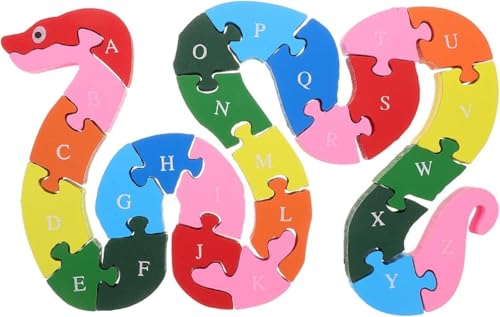 Serpente Gioco Didattico Per Sviluppo Cognitivo e Apprendimento Alfabeto Per
