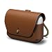 Produktbild elago Ledertasche mit Karabiner Kompatibel mit AirPods Pro Hülle Ladecase, Case aus echtem Leder, Passform Getestet (Braun)