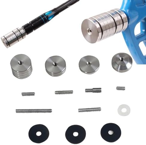 SPG Archery Bow Stabilizer Weights – Detachable Archery Stabilizer Weights Kit Universal 5/16 Thread Counterweight Kit for Compound Bow Recurve Bow Balance Bar