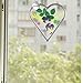 Grandma Window Suncatcher - Pressed Flower Sun Catcher with Grandma Heart Charm - 4