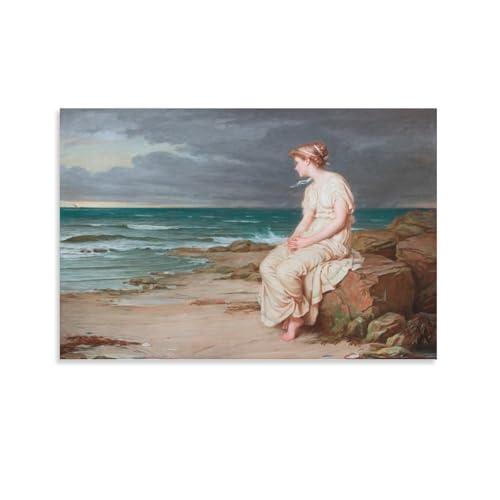 Peinture sur toile Miranda Waterhouse 60 x 90 cm pour habiller un mur vide avec élégance