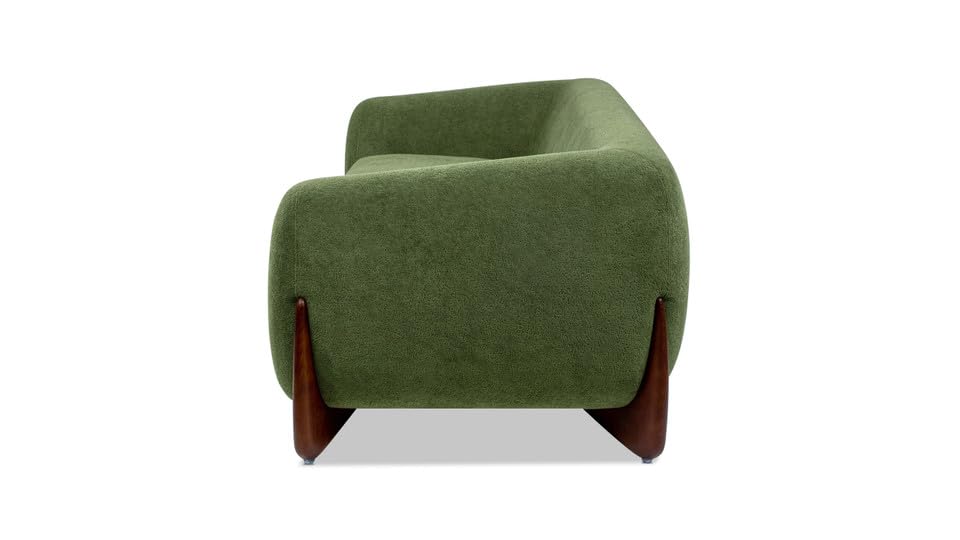Image of A to Z Furniture Classic Chesterfield Sofa Set Luxury Chesterfield Sofa in for Home Living Room & Office (Green 3+1)