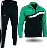 German Wear Striker Traininganzug Sportanzug Jogginganzug, 50/M, Grün
