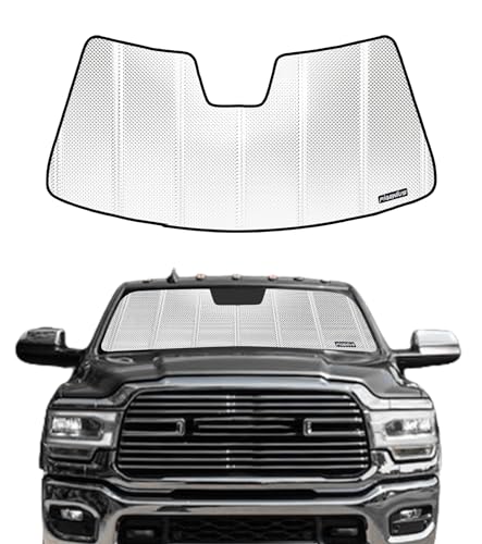 Sun shade for Ram 2500 windshield