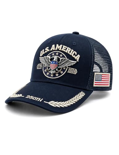Image of TOPACC Western Trucker Hat for Men Women Cowboy Country Hat Snapback Cap | Novelty Baseball Cap Adjustable Vintage Embroidered Cowgirl hat for Rodeo Western Outfit