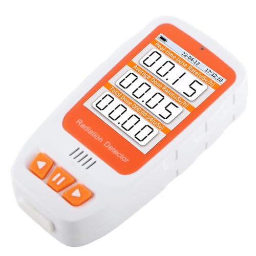 Handheld Nuclear Radiation Detector Accurate Dose Measurement Clear Interface Detects X Ray Gamma Ray Suitable for Monitoring Radiation Levels
