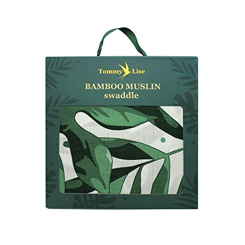 Tommy LiseMuslin swaddle sutable for new born -Roaming Mangrove (120x120cm)