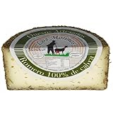 Queso Artesano Romero 100% de Leche de Cabra Medio 225 gr | Queso Gourmet Elaboración Tradicional y Casera con Ganadería Propia | Sabor Único y Natural