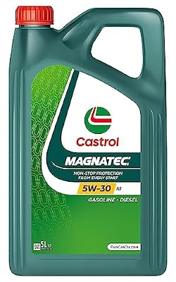 Castrol Huile Moteur Magnatec 5W-30 A5 5-litre, Green