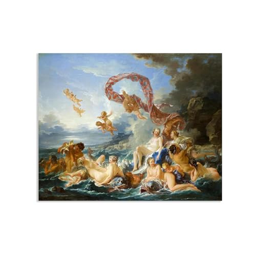Reproduction peinture le triomphe de Vénus François Boucher affiche d'art authentique