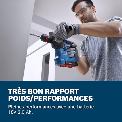 Bosch Perforateur 18V GBH 18V 18 X Solo BOXX - vue 8