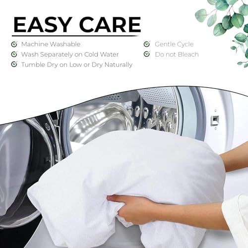 LINENWALAS 100% Organic Eucalyptus Tencel 3pc Duvet Cover Set With Zipper Closure and Corner Ties - Softest Cooling Luxury Bedding Perfect for Hair & Skin (King/Peach Fuzz) - Image 7