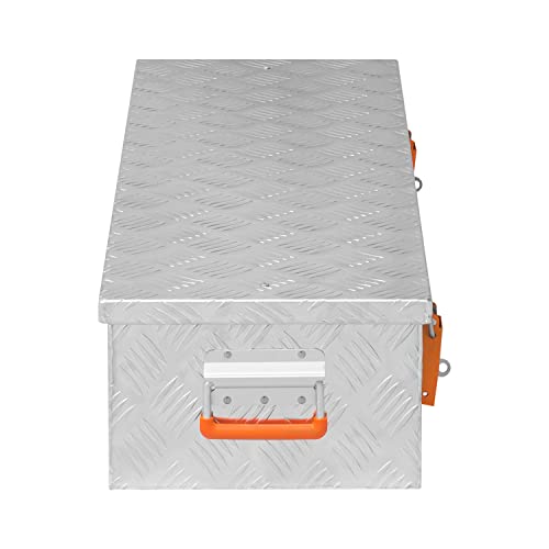 alubox Werkzeugkiste Riffelblech ABX-RL48 Aluminium 1,5mm Werkzeugkiste leicht und robust 48 Liter