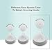 NUK Perfect Match Fast Flow Soft Silicone Nipple with Anti-Colic Vent, 2 Pack, BPA Free