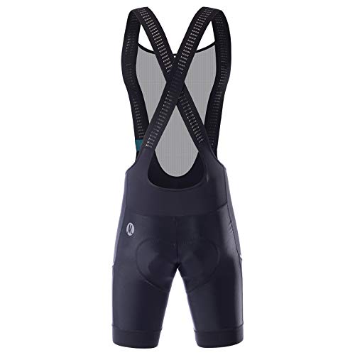 image for MY KILOMETRE Womens Cycling Bike Bib Shorts Women Bicycle Riding Pants