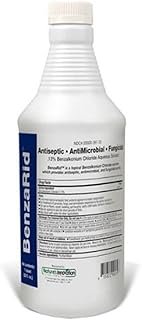 Hospital Disinfectant Virucide Spray Kills 99.99% of MRSA, COVID-19, H5N1, Staph, Avian Flu, Bacteria & Mold | EPA Reg. for Medical, Dental, Veterinary, Farm & Home Use 32 oz
