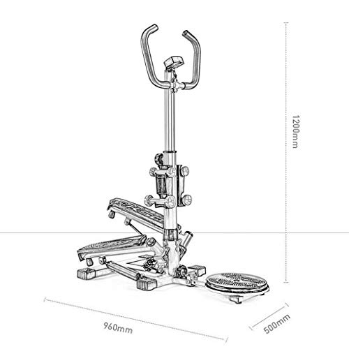 Image of Household Stepper, Indoor Treadmill with armrests, Mountaineering, Fitness /Weight Loss /Shaping, Multifunctional Fitness