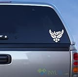 Airforce Mom Decal - White