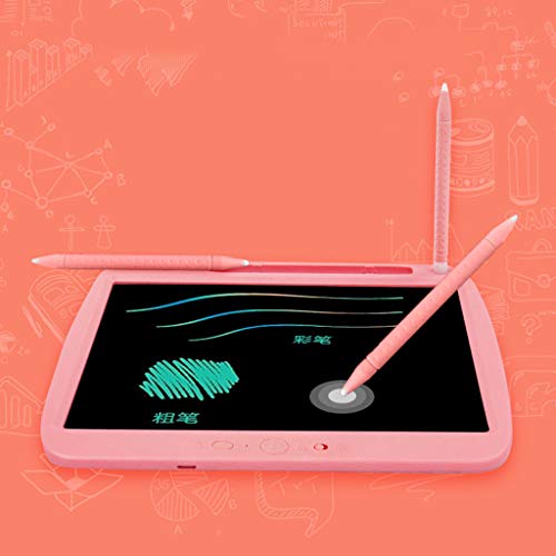 KOBI Bloco de caligrafia eletrônico para crianças com desenho digital de 22 cm apagável