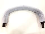 Cubre barra para silla bugaboo camaleon 2 y 3 en pique de abeja blanca