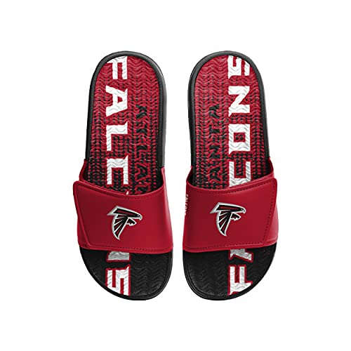 Image of FOCO New Orleans Saints NFL Mens Gradient Wordmark Gel Slide