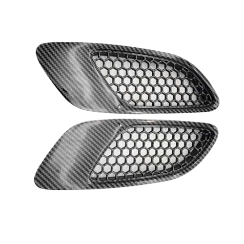 Cubierta de ventilación de capó en aspecto fibra de carbono para serie M3 E90 E93 4