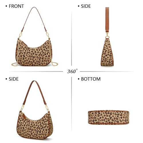 Image of KKXIU Shoulder Bag for Women Cute Hobo Purses and Handbags Retro Clutch Underarm Purse | Cute