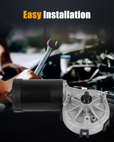 Image of ROADFAR Front Windshield Wiper Motor Fit for Mercedes-Benz for E55 AMG 2003 | Fit For CLK320 1998-2002|For CLK430 1999-2003|For E300 1997-1999|For E320 1996-2002|For E430 1998-2002|OE 2108201742|5 Pins