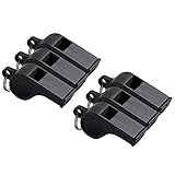 American Whistle Corporation American - Personal Safety Whistles - 6 Pack (Black)