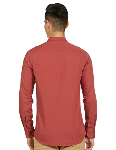 Image of Amazon Brand - Symbol Men Solid Regular Fit Casual Shirt