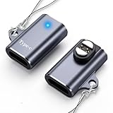 BORLTER CLAMP 2 pacchetti USB C ad adattatore di carica per cuffie a conduzione ossea compatibile con adattatore di carica magnetica per cuffie Suunto Wing e Suunto Sonic di tipo C, grigio