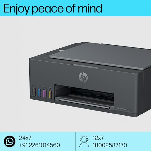 Image of HP Smart Tank 584 All-in-One WiFi Colour Printer |1+1 Year Extended Warranty on Registration| Up to 4000 Black & 6000 Colour Prints I Print,Scan & Copy for Home /Office