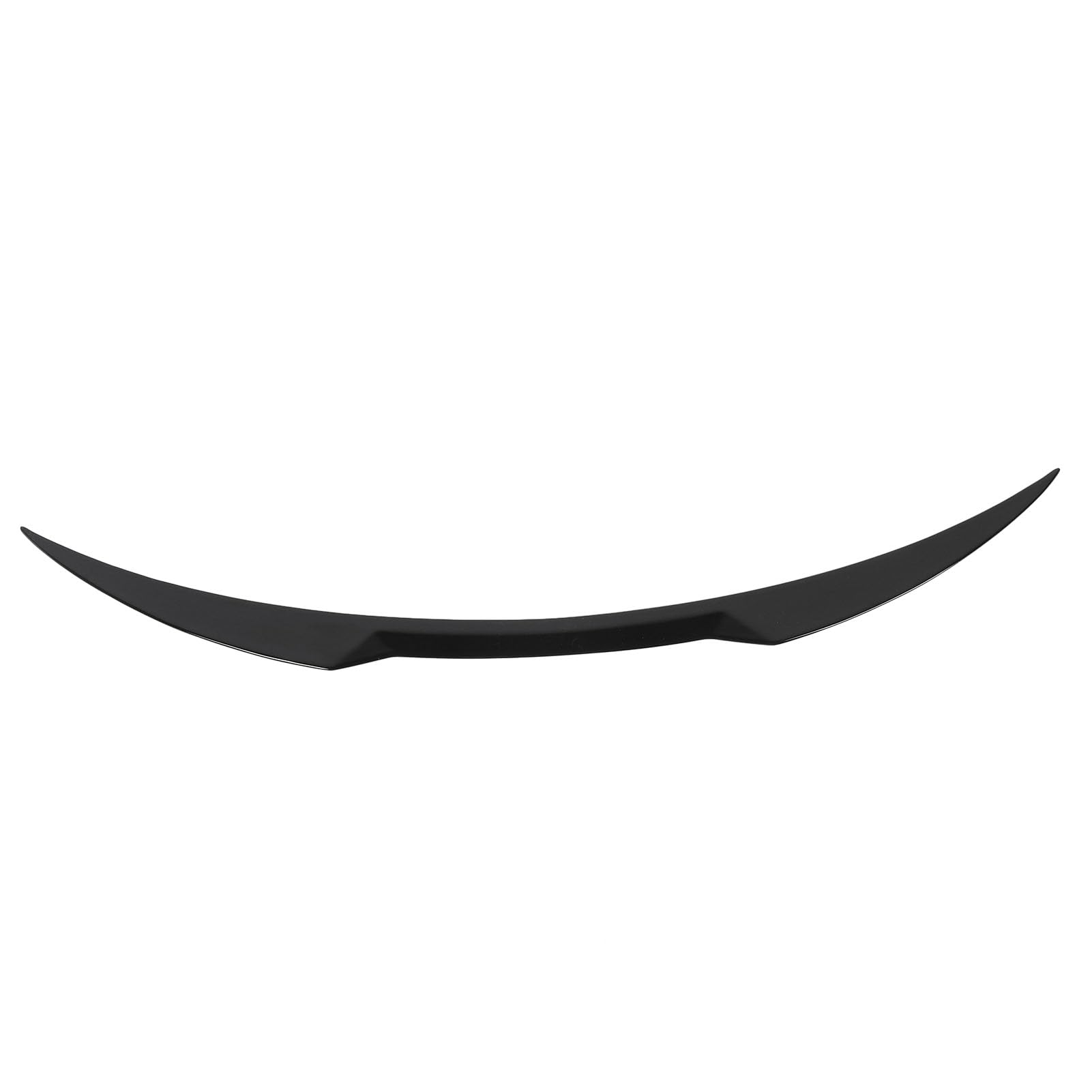 Trunk Spoiler, labbro di co, rivestimento di stampaggio posteriore compatibile con Giulia 2015 a UP, pannello di estensione del trunk in stile QV (Nero lucido)