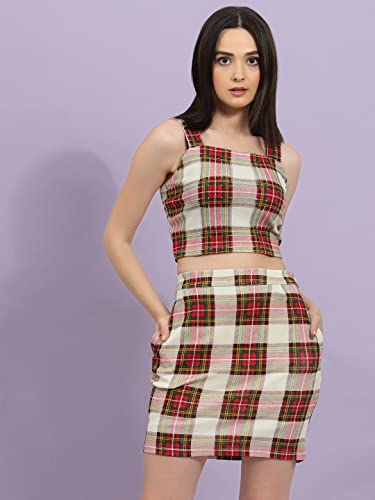 Image of Rigo Printed Waffle Knit Tie & Dye Top and Shorts Co-ord Set for Women | Half Sleeves & Sleeveless Co-ords Set for Women | Stylish Dresses for Women | Night Wear, Beach Wear, Vacation Wear Outfit