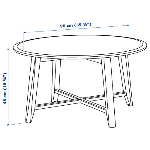 Table basse KRAGSTA ProTuning 90 cm au design minimaliste noir - 7