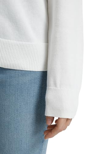 Image of QUALFORT Women's 100% Cotton Lightweight Cardigans Long Sleeve Knitted Button Down Sweater