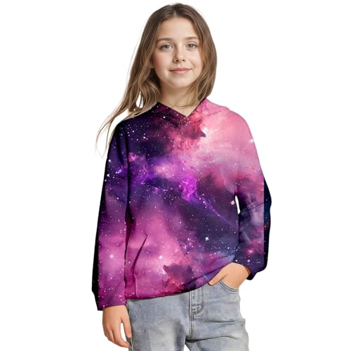 Sweat à capuche galaxie garçons pour remplacer les pulls tristes des ados