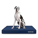 Picture of The Dog’s Bed Orthopedic Memory Foam Dog Bed Mattress, Oxford Fabric, Real Blue Denim, XXL, 6-Inch