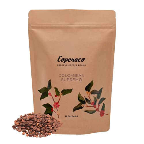 Café en grano Coperaco Colombian Supremo 12 oz miniatura 1