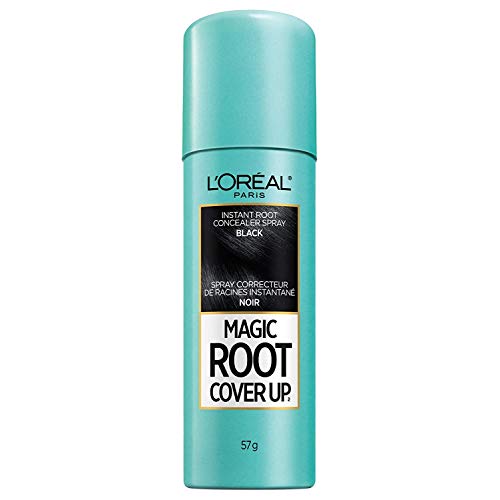 L'Oreal Paris Magic Root Cover Up Gray Concealer Spray Black 2 oz.