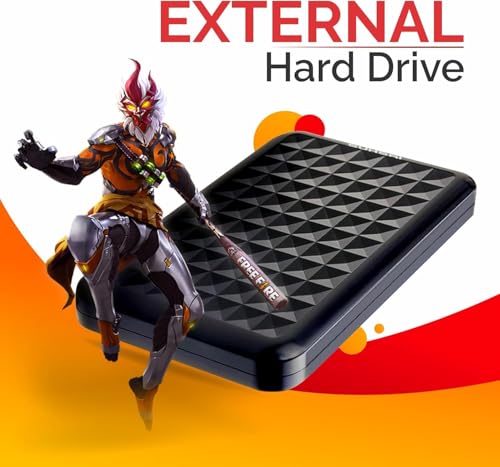 Image of 1TB External Hard Drive USB3.0 High Speed Data Transfer Memory Expansion Data Storage & Portable Backup HDD Compatible with PC, Computer, MacBook, Chromebook.