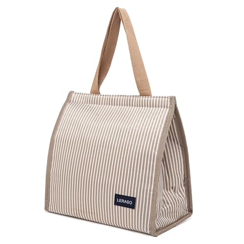 LERASO Insulated Lunch Bag for Work, 10.2