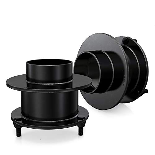 Rocktrix - 3" Front Lift Kit - Compatible With 4Wd Dodge Ram Trucks - 1994-2001 Dodge Ram 1500, 1994-2013 Dodge Ram 2500, 1994-2012 Dodge Ram 3500 - Black Carbon Steel Coil Spring Spacers #TOP4