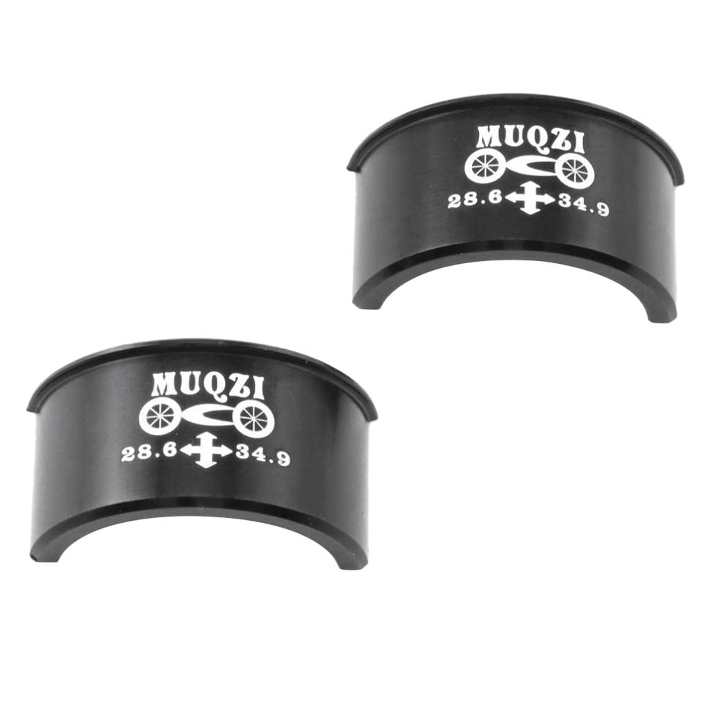 T TOOYFUL Adattatore per Fascetta per Deragliatore Anteriore per Bicicletta Mountain Bike da 28,6 A 34,9 Mm